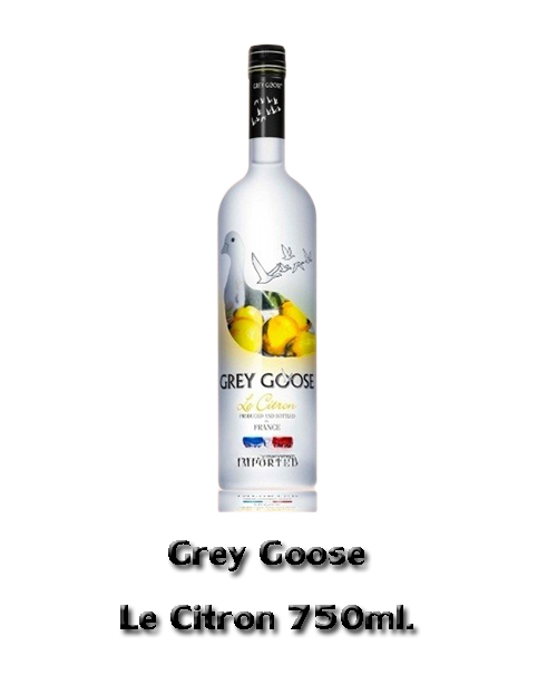 5.Grey Goose Le Citron 750ml.